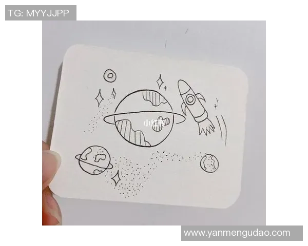 简笔画教程:如何画出结合足球与星空的创意图案